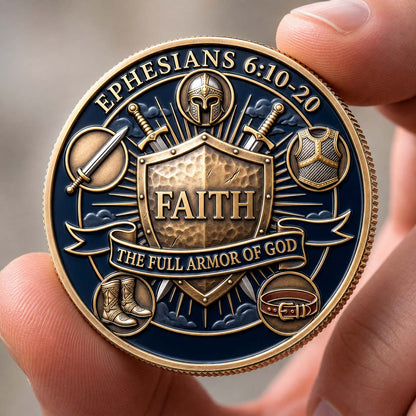 Faith Battle Shield Commemorative Coin GDTONTD1260
