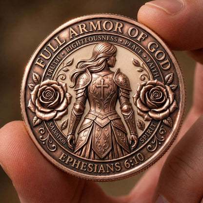 Copper Faith Armor Commemorative Coin GDTONTD1264