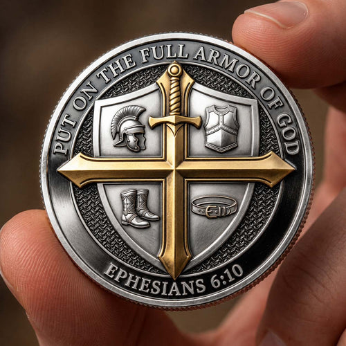Sword Cross Armor Commemorative Coin GDTONTD1271