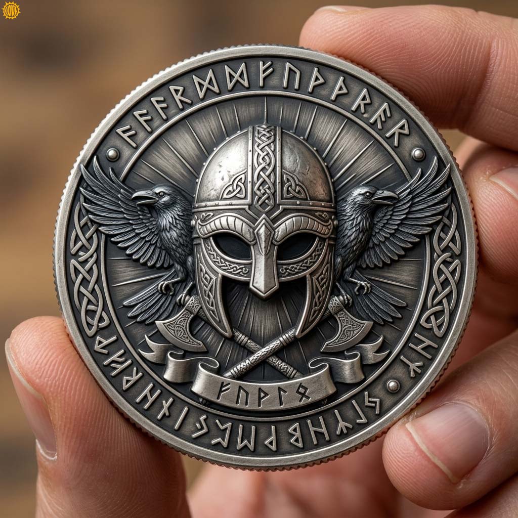 Raven Helm Legacy Commemorative Coin GDTONTD1328