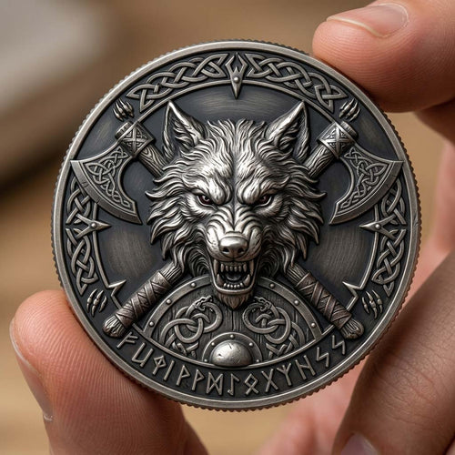 Fenrir Wolf Coin Commemorative Coin GDTONTD1329