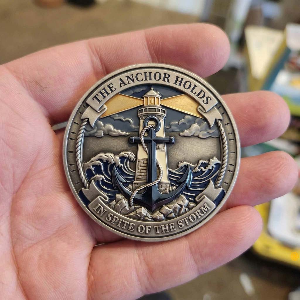 Storm Anchor Faith Commemorative Coin GDTONTD1363