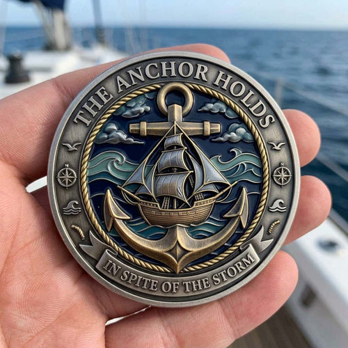 Lighthouse Anchor Commemorative Coin GDTONTD1364