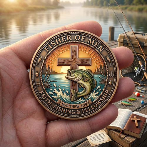 Faith Fishing Commemorative Coin GDTONTD1405