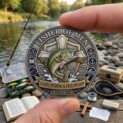 Fishing Fellowship Commemorative Coin GDTONTD1406