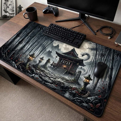 Haunted Bamboo Shrine Desk Mat GDTONTD1482