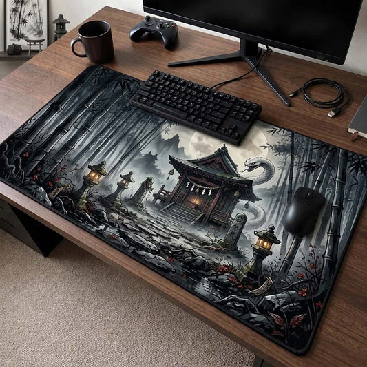 Haunted Bamboo Shrine Desk Mat GDTONTD1482