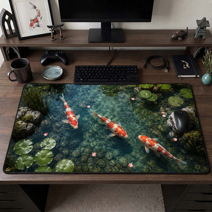 Tranquil Koi Waters Desk Mat GDTONTD1489