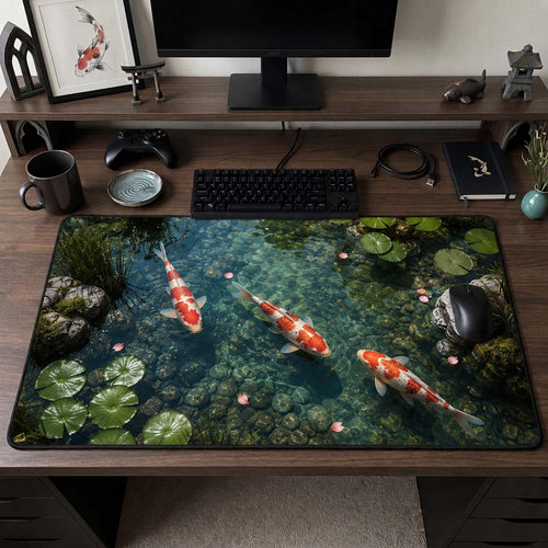 Tranquil Koi Waters Desk Mat GDTONTD1489