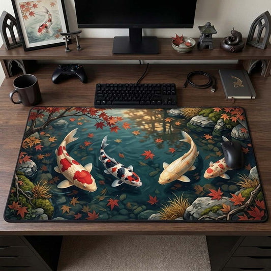 Autumn Koi Drift Desk Mat GDTONTD1491