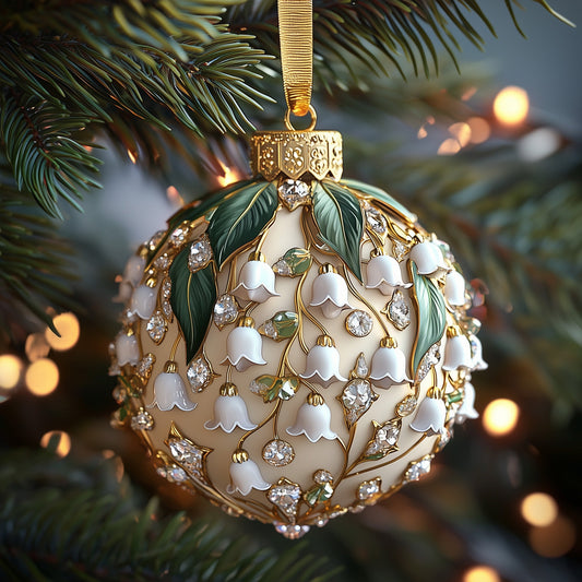 Lily of the Valley Mica Ornament GFSPMA11