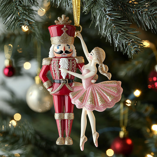 Nutcracker Guard Mica Ornament GFSPMA17