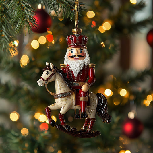 Nutcracker Guard Mica Ornament GFSPMA21