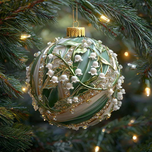 Lily of the Valley Mica Ornament GFSPMA4