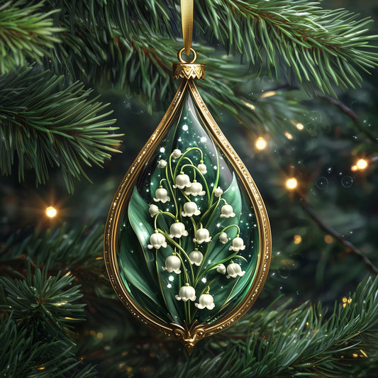Lily of the Valley Mica Ornament GFSPMA6