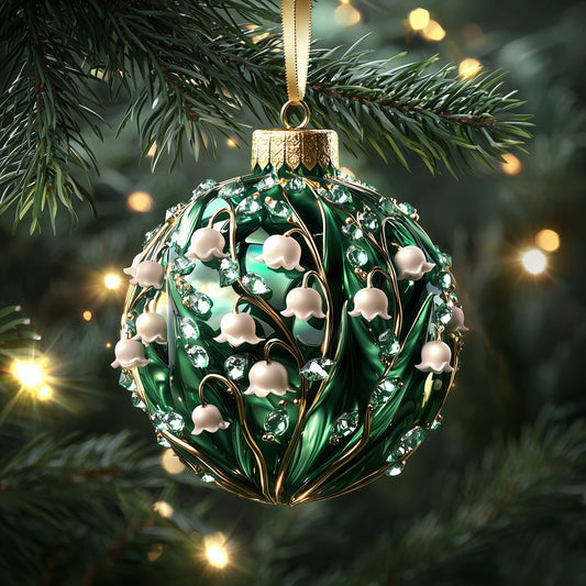 Lily of the Valley Mica Ornament GFSPMA8