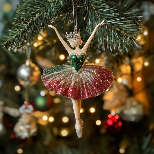 Ballerina Ceramic Ornament GFSPNT12
