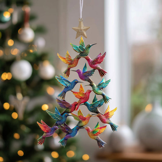 Hummingbird Mica Ornament GFSPTP11