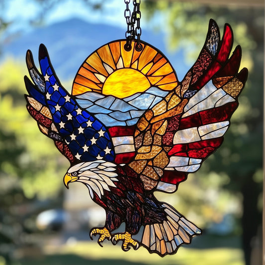 Symbol of Freedom Window Hanging Suncatcher GFTOAB4198