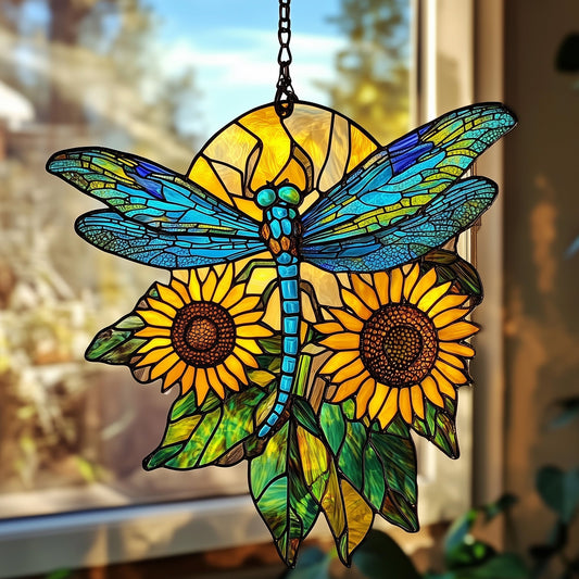 Floral Flight Window Hanging Suncatcher GFTOAB4229