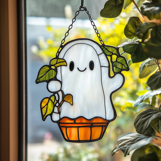 Ghost Plant Window Hanging Suncatcher GFTOAB4388