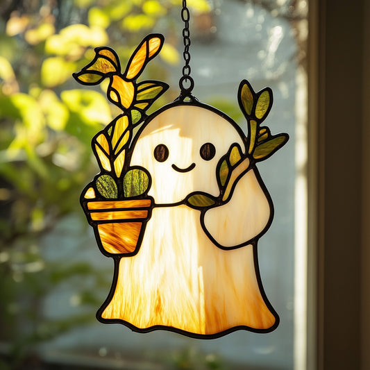Ghost Plant Window Hanging Suncatcher GFTOAB4389