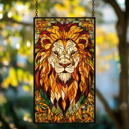 Lion Window Hanging Suncatcher GFTOAB4432