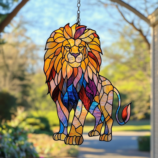 Lion Window Hanging Suncatcher GFTOAB4433