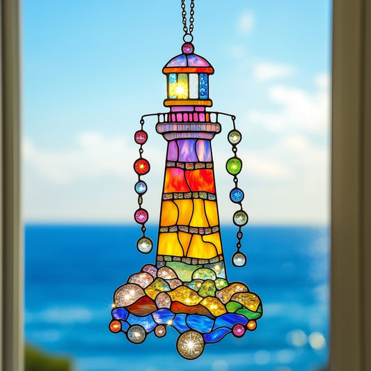 Lighthouse Window Hanging Suncatcher GFTOAB4518