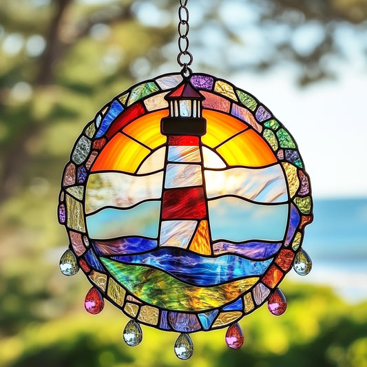 Lighthouse Window Hanging Suncatcher GFTOAB4519