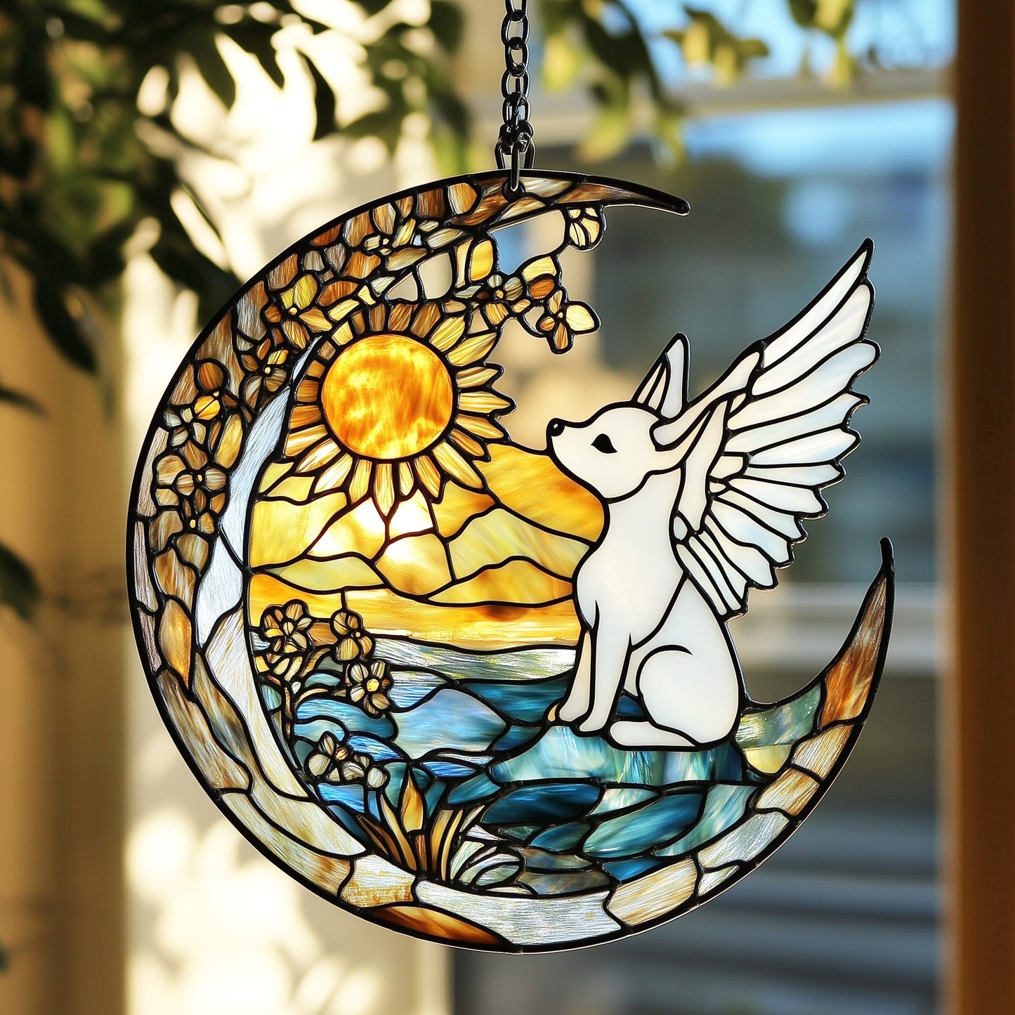 Heaven Best Friend Window Hanging Suncatcher GFTOAB4617