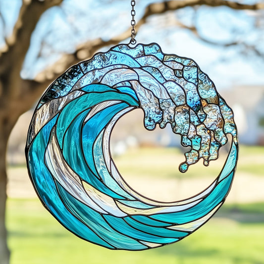 Waves Window Hanging Suncatcher GFTOAB4707