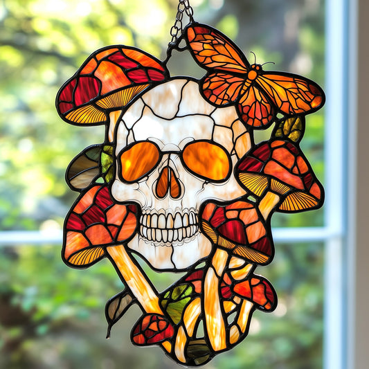Shroom of Shadows Window Hanging Suncatcher GFTOAB4742