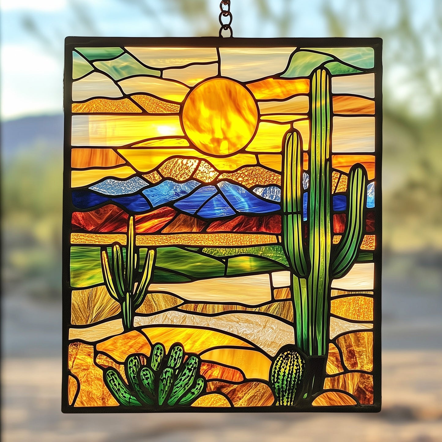 Echoes of the Desert Window Hanging Suncatcher GFTOAB4757