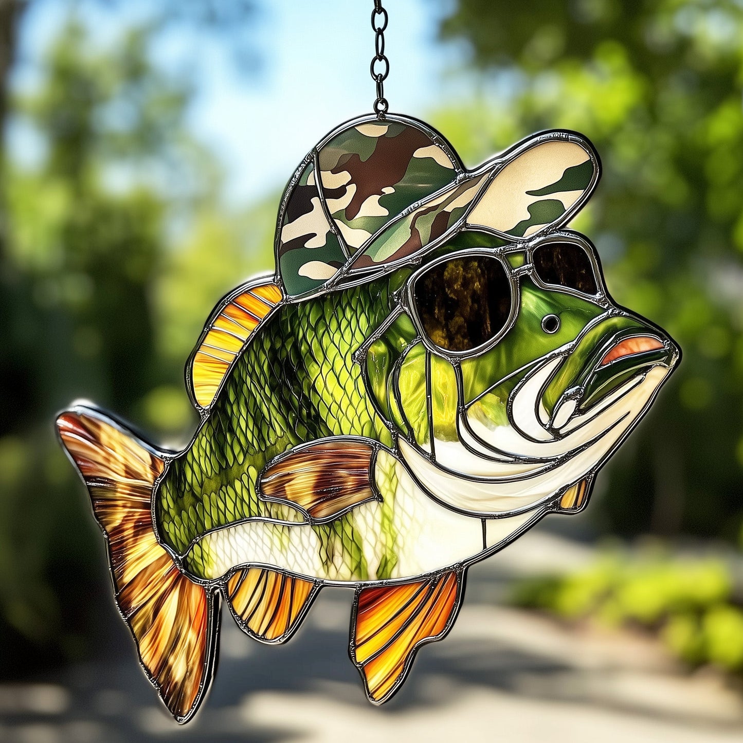 Hooked on Adventure Window Hanging Suncatcher GFTOAB4854