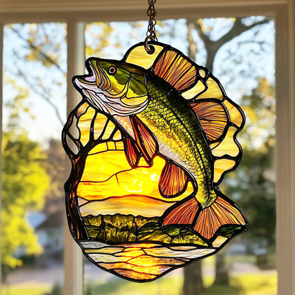 Fishing Spirit Window Hanging Suncatcher GFTOAB4857