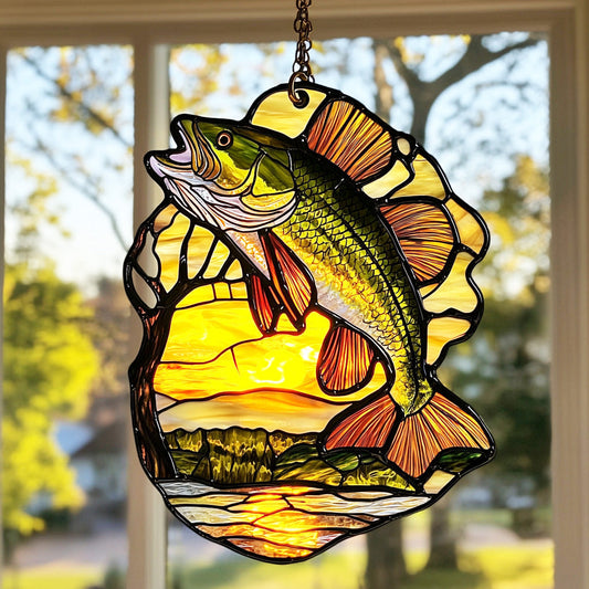 Fishing Spirit Window Hanging Suncatcher GFTOAB4857