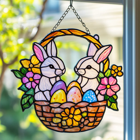 Basketful of Love Window Hanging Suncatcher GFTOAB4911