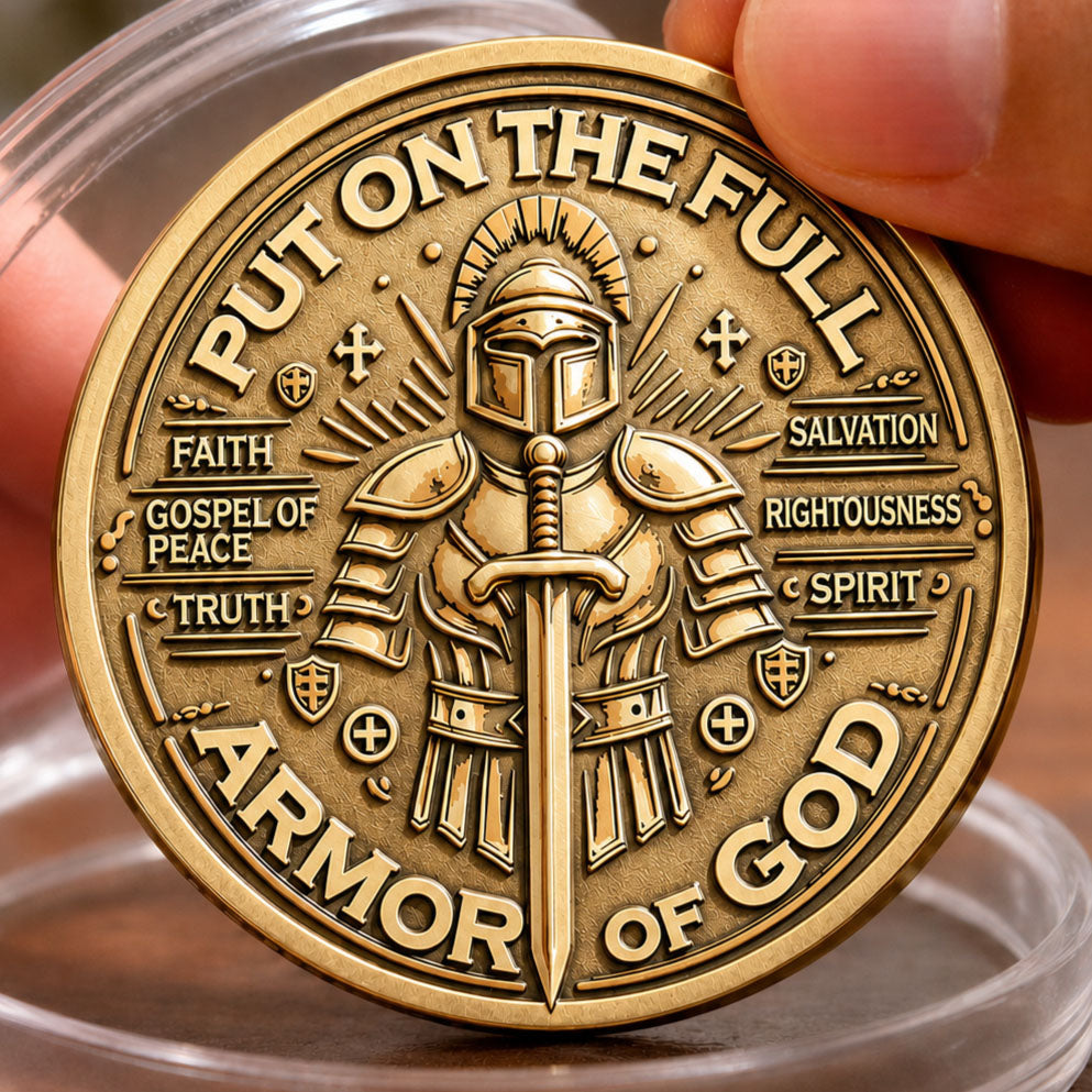 Put On The Armor Commemorative Coin GFTOHNL1540