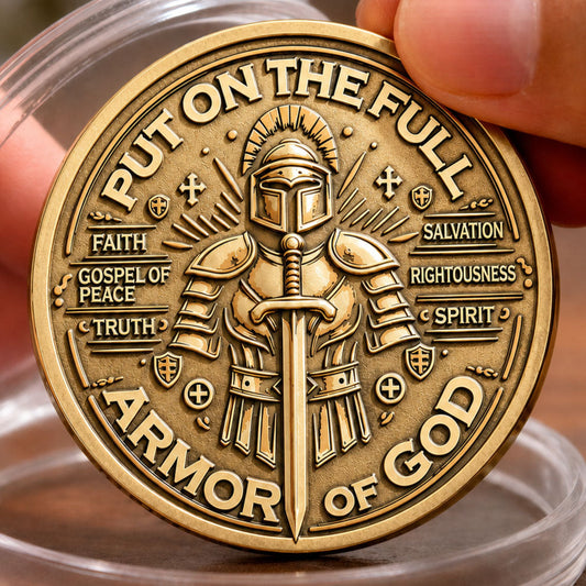 Put On The Armor Commemorative Coin GFTOHNL1540