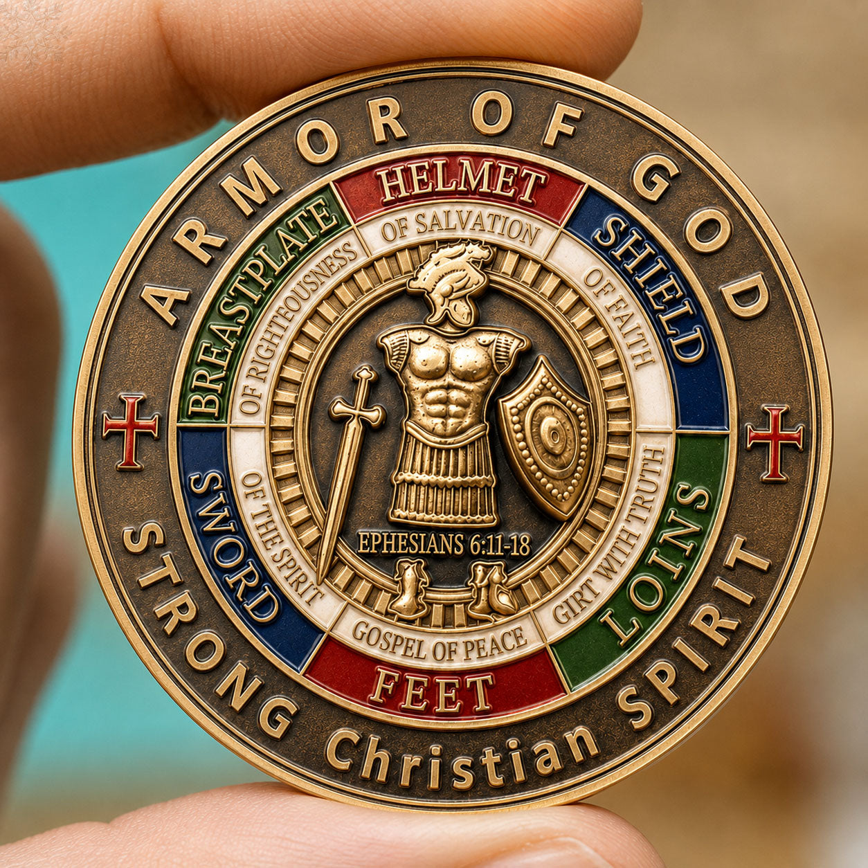 Strong Christian Spirit Commemorative Coin GFTOHNL1541