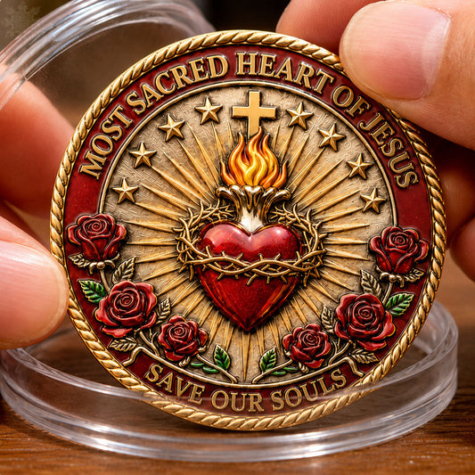 Most Sacred Heart Commemorative Coin GFTOHNL1542