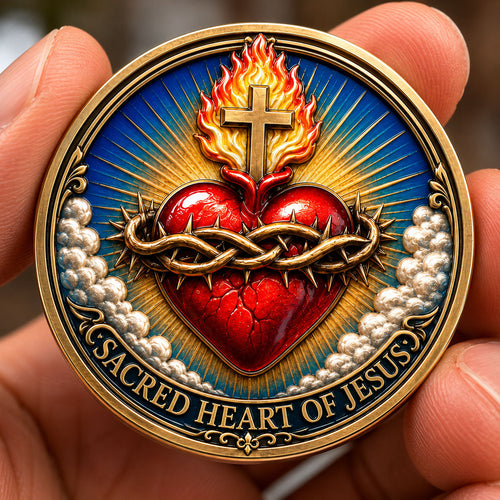 Sacred Heart Radiance Commemorative Coin GFTOHNL1543