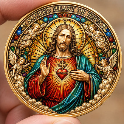 Divine Heart Savior Commemorative Coin GFTOHNL1544