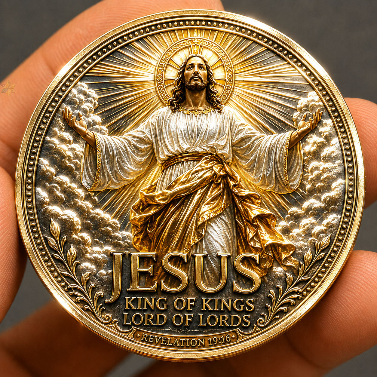 Jesus King Of Kings Commemorative Coin GFTOHNL1583