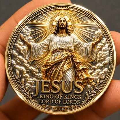 Jesus King Of Kings Commemorative Coin GFTOHNL1583