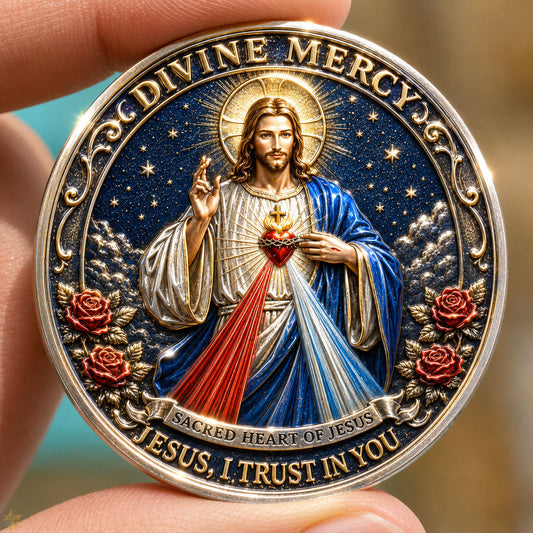 Divine Mercy Jesus Commemorative Coin GFTOHNL1584