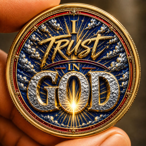 I Trust In God Inspirational Commemorative Coin GFTOHNL1614