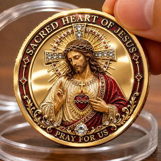 Sacred Heart Of Jesus Pray For Us Commemorative Coin GFTOHNL1617