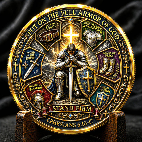Armor Of God Stand Firm Commemorative Coin GFTOHNL1619
